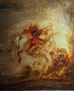 Peter Paul Rubens Pegasus and Chimera painting